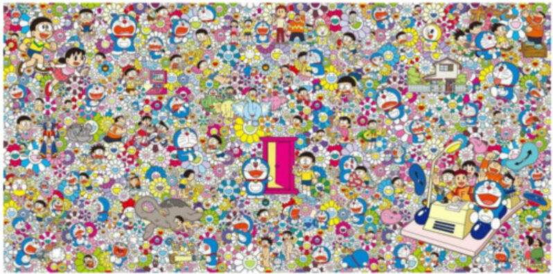 Takashi Murakami, ‘THAT SOUNDS GOOD, I HOPE YOU CAN DO THAT SILKSCREEN’, 2019, Print, Silkscreen, Dope! Gallery