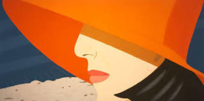 Alex Katz, ‘Orange Hat’, 1990, Print, Screenprint in Colors, Vertu Fine Art