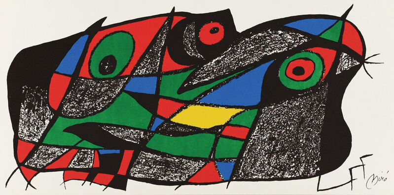 Joan Miró, ‘Miro sculpteur, Suède’, 1974, Print, Original lithograph on Guarro paper, Samhart Gallery