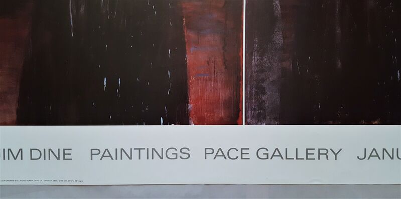 Jim Dine, ‘Jim Dine Paintings: Pace Gallery’, 1980, Posters, Offset-Lithograph, Exhibition Poster, Graves International Art