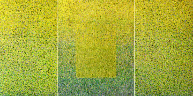 Hyun Ae Kang, ‘Spirit of Spring Trilogy’, 2021, Painting, Oil and resin on canvas, BOCCARA ART