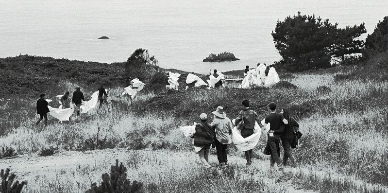 Paul Ryan, ‘Paper Ritual 2, Sea Ranch 2, Edition 1 of 10’, 1968, Photography, Archival Pigment Print, Edward Cella Art and Architecture