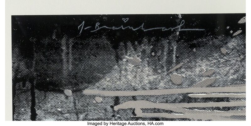 Mr. Brainwash, ‘Jimi Hendrix (Silver)’, 2015, Print, Screenprint in colors on paper, Heritage Auctions