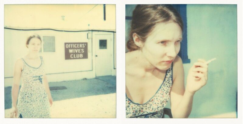 Stefanie Schneider, ‘Officers' Wives Club (Stranger than Paradise) - diptych’, 1999, Photography, Analog C-Print, printed by the artist, based on a Polaroid. Not mounted., Instantdreams