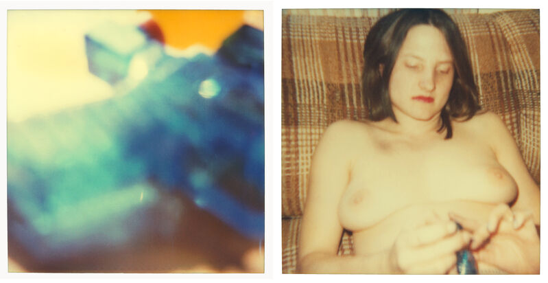 Stefanie Schneider, ‘Blue Water Pistol (29 Palms, CA), diptych’, 1999, Photography, Analog C-Prints, hand-printed by the artist, printed on Fuji Crystal Archive Paper, not mounted, Instantdreams