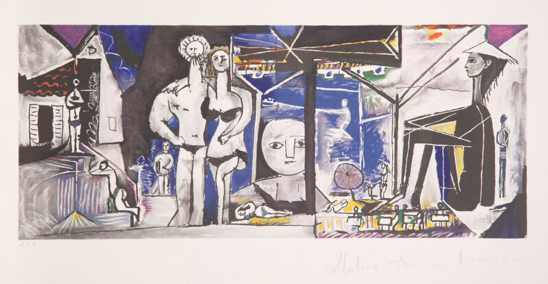 Pablo Picasso, ‘Jeux de Plage, 1955’, 1979-1982, Print, Lithograph on Arches paper, RoGallery