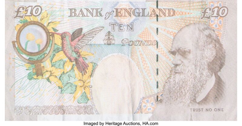 Banksy, ‘Di-Faced Tenner, 10 GBP Note’, 2005, Print, Offset lithograph in colors, Heritage Auctions