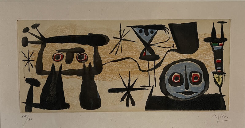 Joan Miró, ‘Une poeme dans chaque livre’, 1956, Print, Etching, Galleri MDA