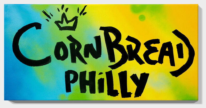 Cornbread, ‘Cornbread Philly Canvas’, 2020, Painting, Acrylic paint on canvas, Paradigm Gallery + Studio