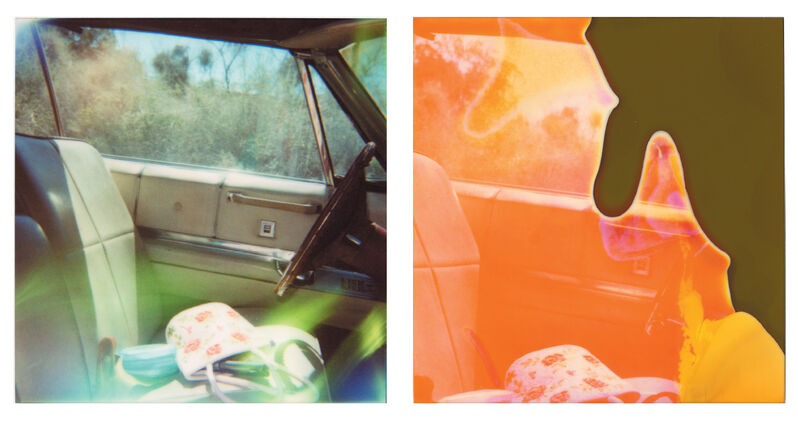 Stefanie Schneider, ‘Guns´n Roses, diptych’, 2005, Photography, Analog C-Print, hand-printed by the artist on Fuji Crystal Archive Paper, based on a Polaroid, not mounted, Instantdreams