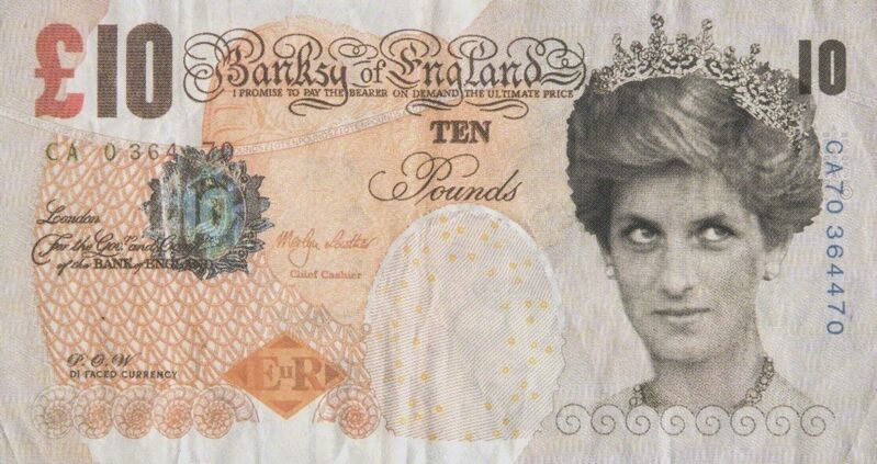 Banksy, ‘Di-faced Tenner’, 2004, Print, Offset lithograph printed in colours, Forum Auctions