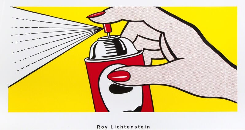 Roy Lichtenstein, ‘Spray’, 1962, Print, Offset lithograph on paper, Julien's Auctions