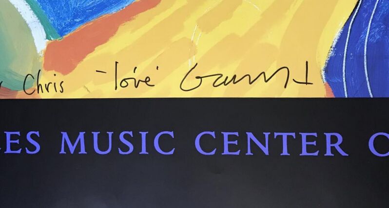 David Hockney, ‘Richard Strauss: Los Angeles Music Center Opera (Hand Signed and Inscribed) ’, 1993, Print, Offset Lithograph (hand signed and inscribed by David Hockney), Alpha 137 Gallery