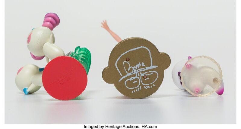 Takashi Murakami, ‘Superflat Museum, Art Intelligence City Edition, set of three’, 2005, Other, PVC figures, Heritage Auctions