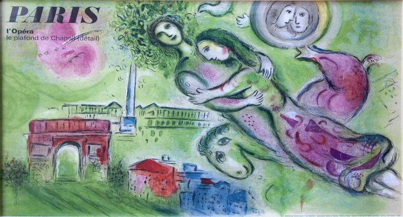 Marc Chagall, ‘Paris L’Opera, Romeo and Juliet’, 1964, Print, Lithograph, Goldmark Gallery