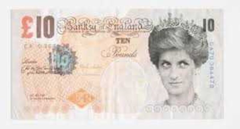 Banksy, ‘Di-Faced Tenner’, 2004, Print, Offset lithograph in colours on paper, Tate Ward Auctions