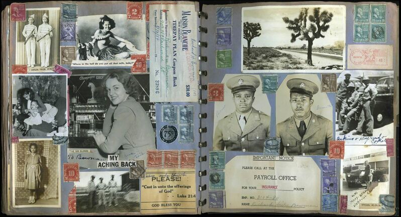 Richard Hicks Bowman, ‘Untitled [Military Stamp Scrapbook Album]’, 1943-1959, The Walther Collection