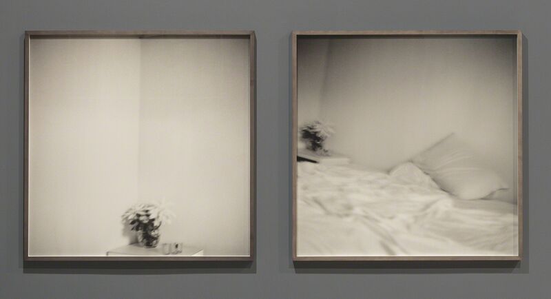 Wardell Milan, ‘The most beautiful thoughts are sometimes beside the darkest; Your smell lingers on the bed. I bury my head in a getaway dream’, 2017, Photography, Silver gelatin prints, David Nolan Gallery