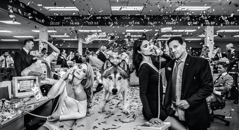 David Yarrow, ‘The Wolves of Wall Street’, 2019, Photography, Archival Pigment Print, CAMERA WORK