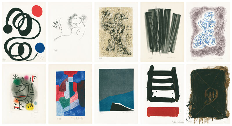 Marc Chagall, ‘Vingt-deux poèmes’, 1978, Print, The complete book with 22 prints, Galerie Boisseree