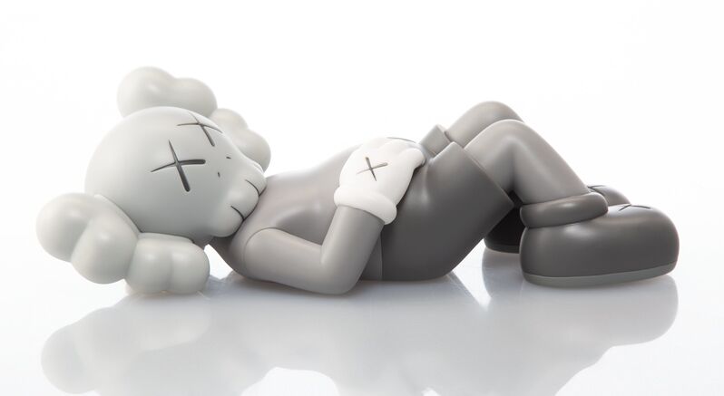 KAWS, ‘Holiday: Japan (Grey)’, 2019, Sculpture, Painted cast vinyl, Heritage Auctions