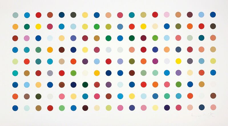 Damien Hirst, ‘Tetrahydrocannabinol’, 2004, Print, Etching and aquatint in colours, on Hahnemühle paper, with full margins, Phillips