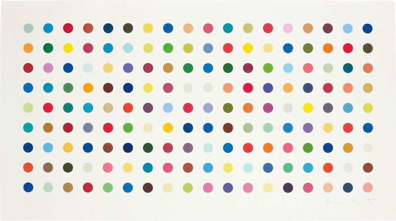 Damien Hirst, ‘Tetrahydrocannabinol’, 2004, Print, Etching and aquatint in colours, on Hahnemühle paper, with full margins, Phillips