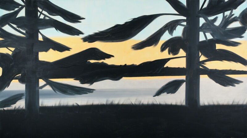Alex Katz, ‘Sunset 5’, 2008, Painting, Oil on linen, Serpentine Galleries