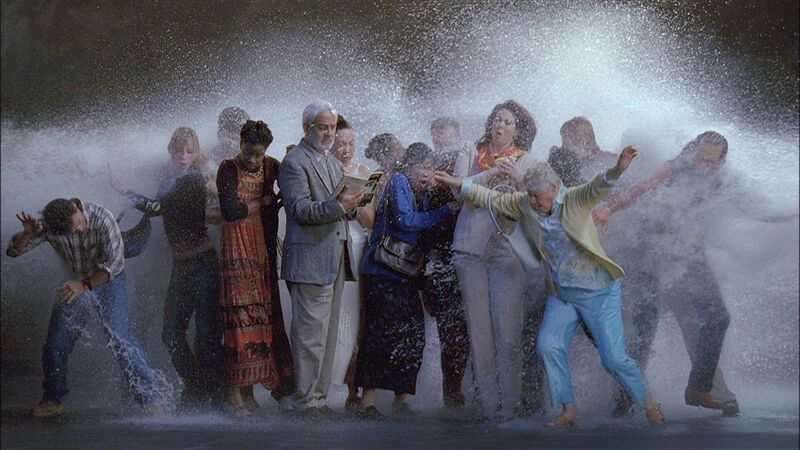 Bill Viola, ‘Tempest (study for the Raft)’, 2005, Video/Film/Animation, Color high-definition video on LCD flat panel mounted on wall, Galerie Natalie Seroussi