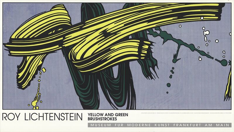 Roy Lichtenstein, ‘Yellow and Green Brushstrokes’, 1992, Print, Serigraph, ArtWise