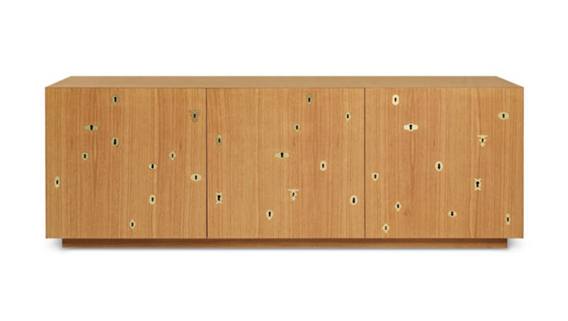 Sam Baron, ‘Locks Cabinet’, 2013, Design/Decorative Art, Coated oak veneer, Cristina Grajales Gallery
