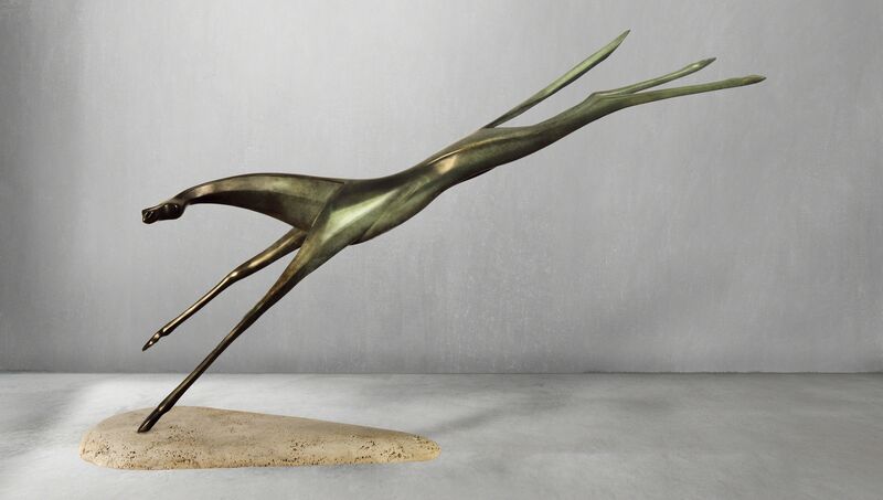Antonio Signorini, ‘Sun’, 2018, Sculpture, Bronze – degraded Patina, 71 STRUCTURAL ART