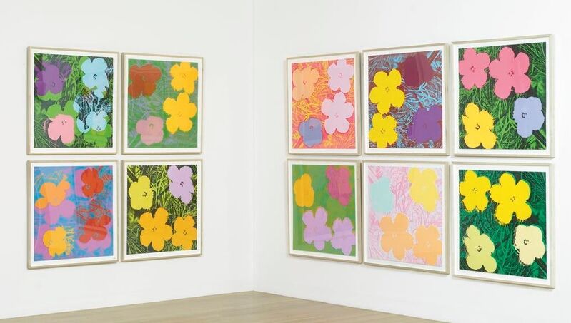Andy Warhol, ‘Flowers (Portfolio of 10) (F. & S. II 64-73)’, 1970, Print, Screenprint in colors, David Benrimon Fine Art