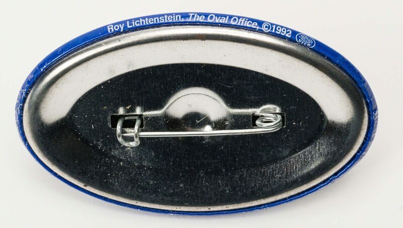 Roy Lichtenstein, ‘Oval Office for Clinton-Gore Political Campaign Button’, 1992, Print, Silkscreen, Heritage Auctions