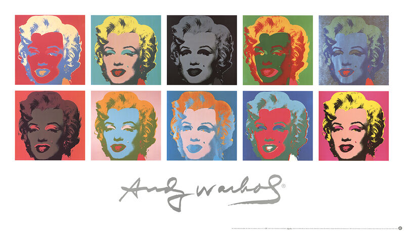 Andy Warhol, ‘Ten Marilyns (White Background)’, 1997, Ephemera or Merchandise, Offset Lithograph, ArtWise