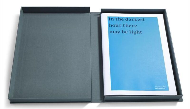 Damien Hirst, ‘DAMIEN HIRST'S MURDERME COLLECTION BOXSET "IN THE DARKEST HOUR THERE WILL BE LIGHT"’, 2006, Print, Print, Arts Limited