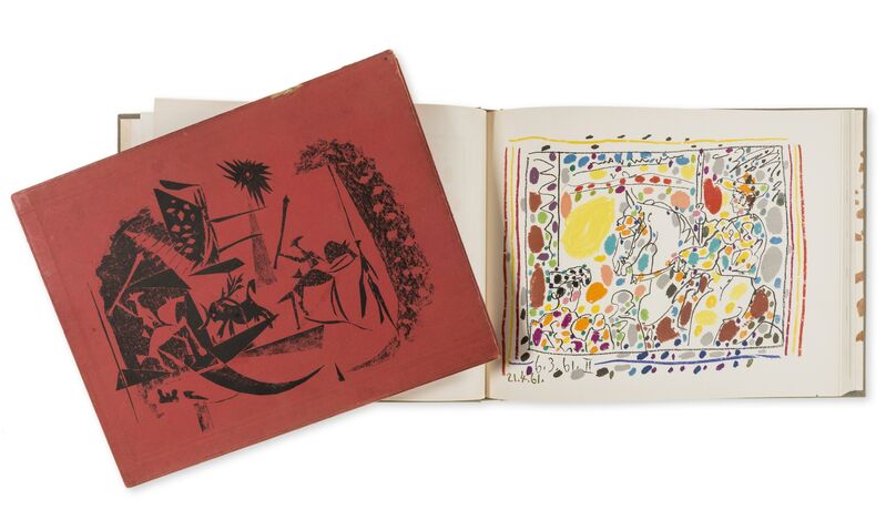 Pablo Picasso, ‘A Los Toros (Mourlot 350)’, 1961, Print, The book, comprising four lithographs, on wove paper, Forum Auctions