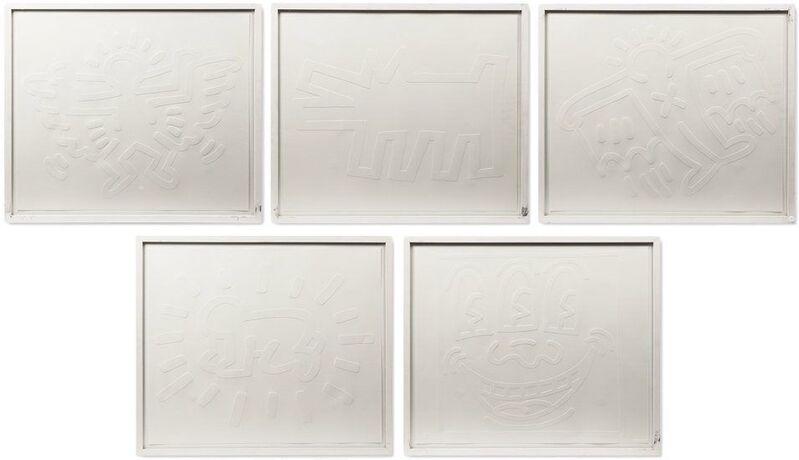 Keith Haring, ‘Icons (portfolio)’, 1990, Print, Silkscreen with Embossing, Maddox Gallery