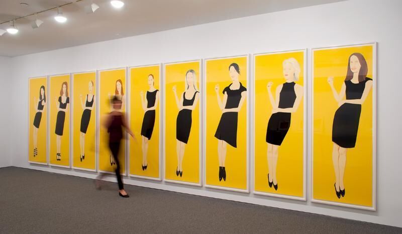 Alex Katz, ‘Black Dress’, 2015, Print, 23-37 Color Silkscreens, Zemack Contemporary Art