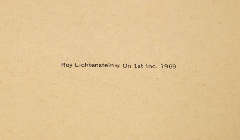 Roy Lichtenstein, ‘PAPER PLATE’, 1969, Design/Decorative Art, Lithograph in colours, Sworders