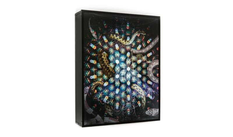 Olivia Steele, ‘Third Eye Activation Portal (Lenticular Light Box)’, 2017, Photography, Lenticular acrylic laminated print light box, MAIA Contemporary