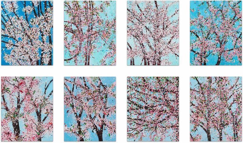 Damien Hirst, ‘The Virtues (H9)’, 2021, Print, The complete set of eight laminated giclee prints on aluminium composite panels, Tate Ward Auctions