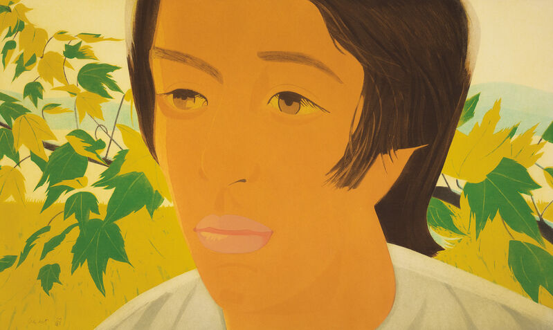 Alex Katz, ‘Boy with Branch I’, 1975, Print, Aquatint in colours, on Arches Cover paper, the full sheet., Phillips
