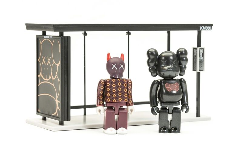 KAWS, ‘Kubrick Bus Stop volumes 1 & 2’, 2002, Other, Two sets of painted vinyl multiples, Forum Auctions
