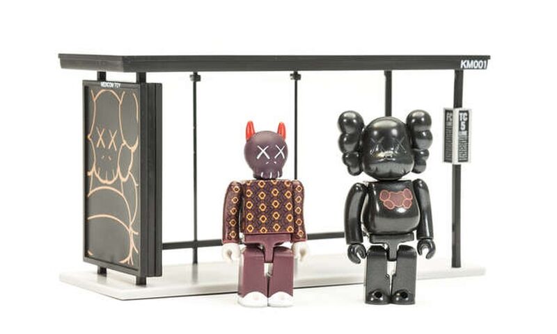 KAWS, ‘Bus Stop 1 & 2’, 2002, Ephemera or Merchandise, The two complete sets of painted vinyl multiples, Forum Auctions