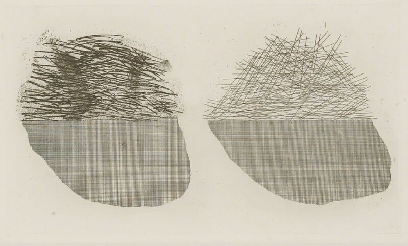 David Hockney, ‘Straw On The Left, Gold On The Right (Tokyo 102)’, 1969, Print, Etching, Sworders