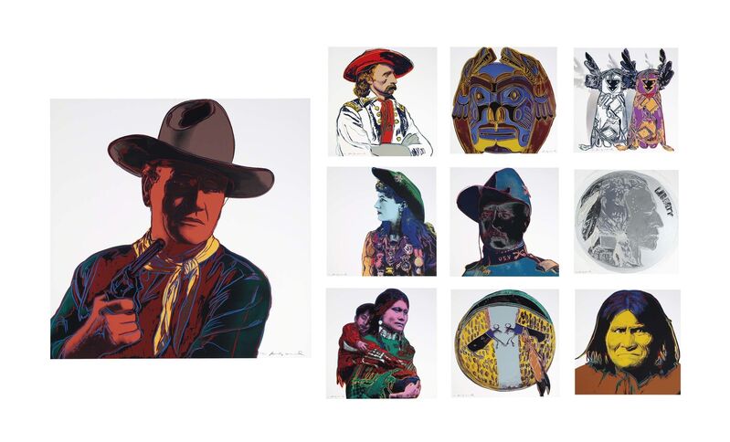 Andy Warhol, ‘Cowboys and Indians’, 1986, Print, The complete set of ten screenprints in colors on Lenox Museum Board, Christie's