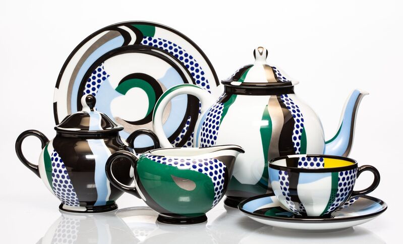 Roy Lichtenstein, ‘Tea Set, set of six works’, 1984, Glazed ceramics, Heritage Auctions