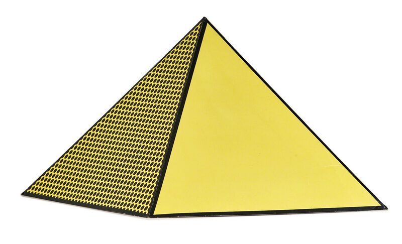 Roy Lichtenstein, ‘Pyramid’, 1968, Other, 3D cardboard multiple with screenprint in colors on lightweight board, Rago/Wright/LAMA