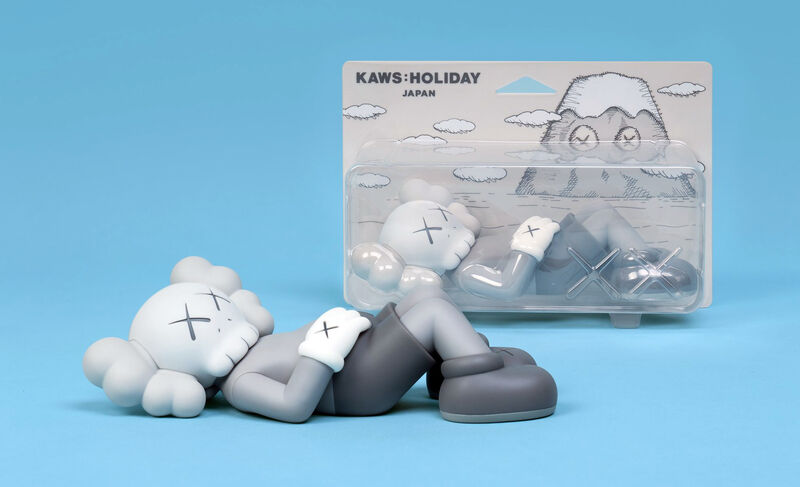 KAWS, ‘KAWS Holiday Companion Japan complete set of 3 (KAWS Mount Fuji)’, 2019, Sculpture, Vinyl paint, cast resin, Lot 180 Gallery
